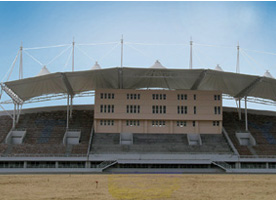 阿勒泰体育馆膜结构